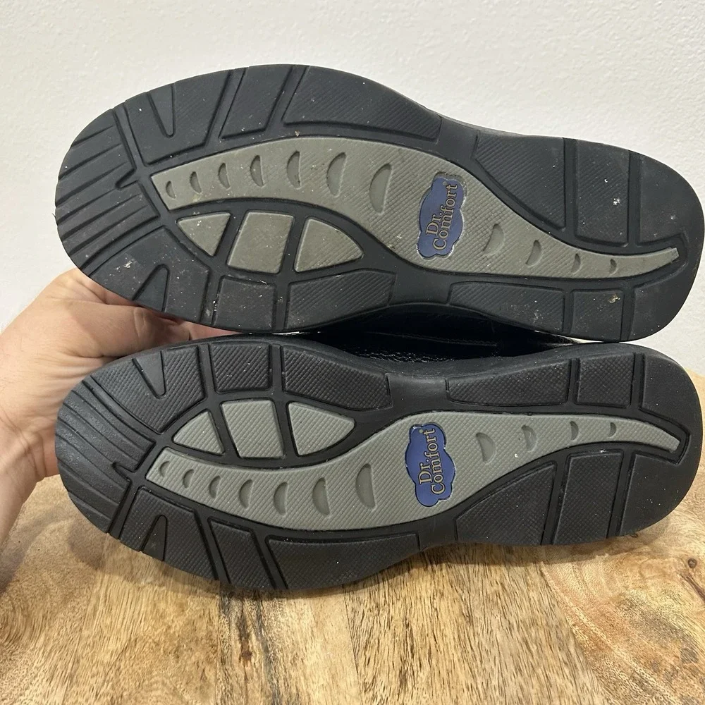 Dr. Comfort Diabetic Shoes #7710 Black Men's Size 12 Wide NWB New